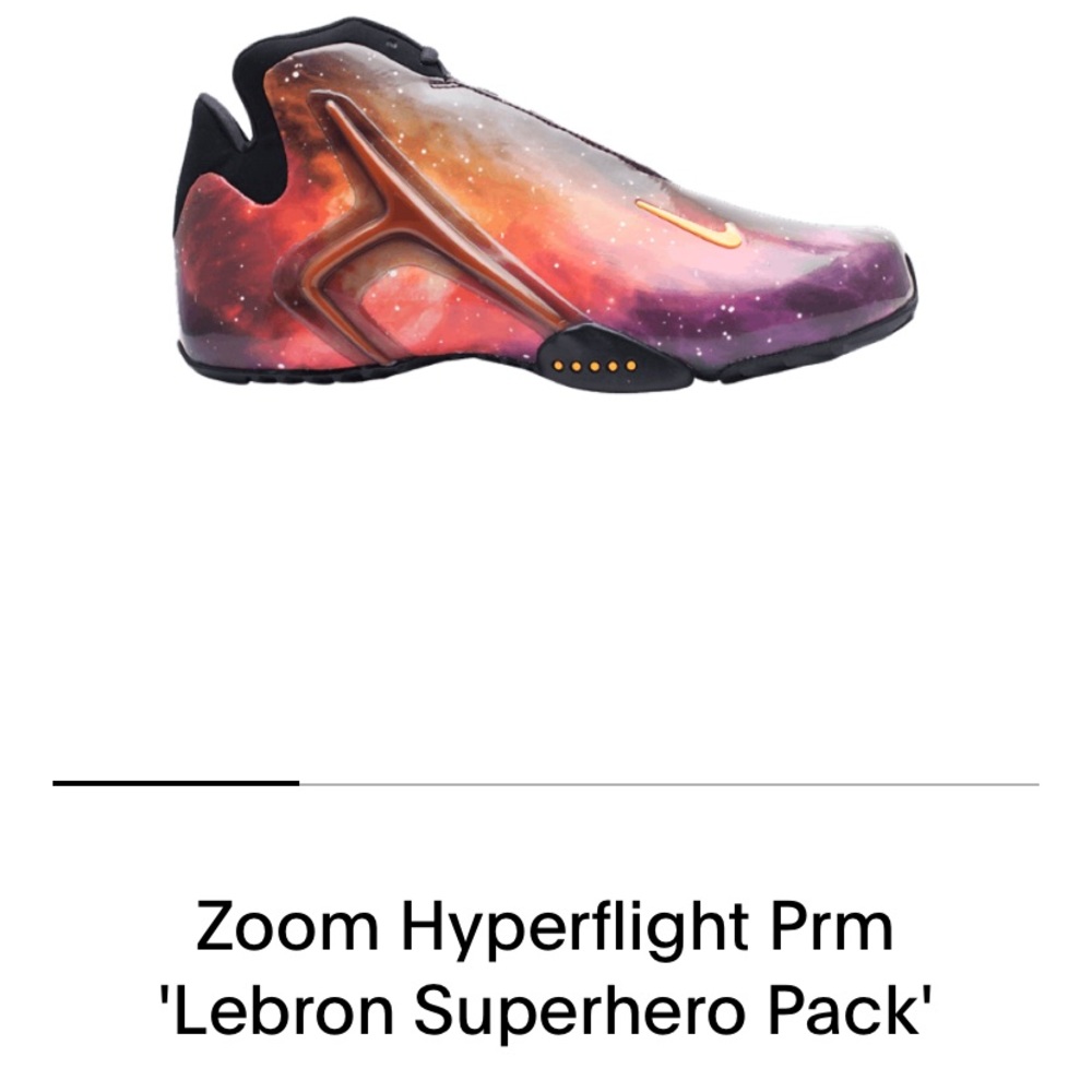 Zoom Hyperflight Prm “Lebron Superhero Pack’
